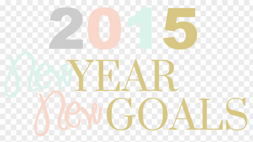 Year 2015 Goals Logo Font Brand Product Line PNG