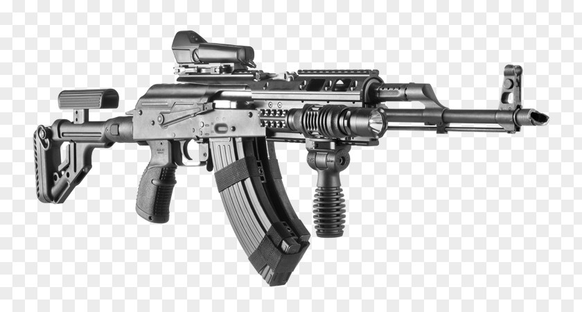 Ak Handguard AK-47 Firearm FN SCAR Stock Weapon PNG