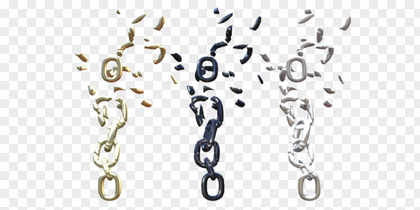 Chain Body Jewellery Font PNG