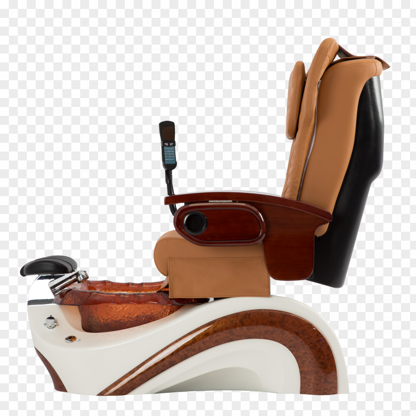 Chair Massage Bicast Leather Wood PNG