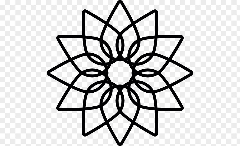 Flower Geometry Gothic Architecture Rose Window York Minster Stained Glass PNG