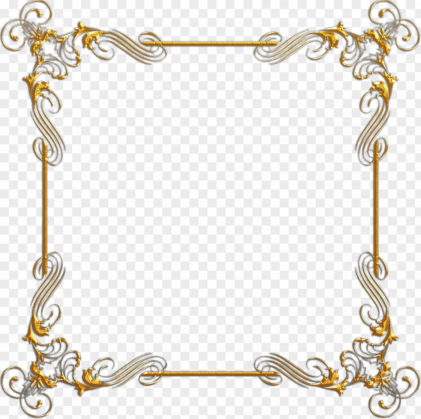 Gold Frames Picture Digital Image Clip Art PNG