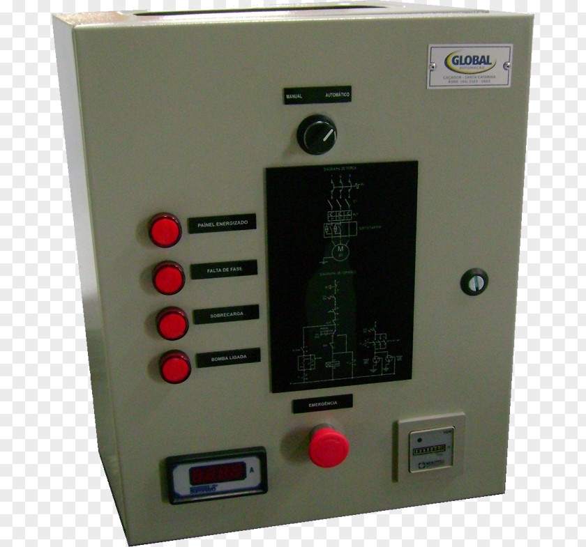 Painel Circuit Breaker Electronics Control Panel Computer Hardware Engineering PNG