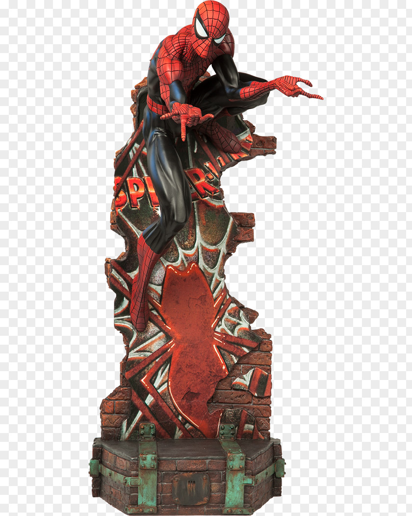 Spiderman Film Series Spider-Man Statue Doctor Strange Marvel Comics Sideshow Collectibles PNG