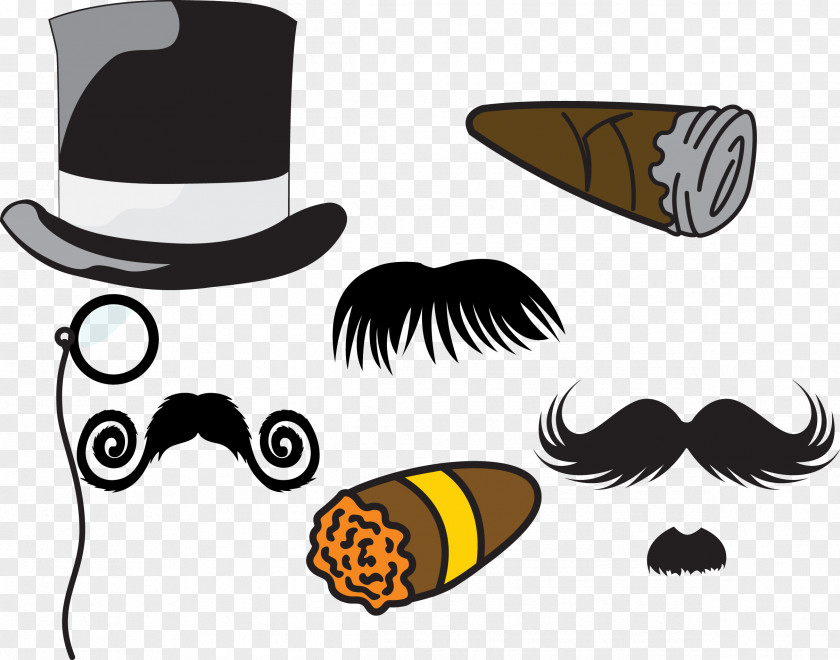 Vector Beard United Kingdom Cigar PNG