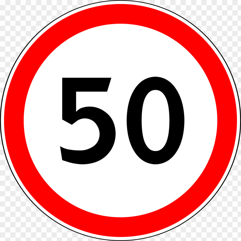 30 Traffic Sign Velocity Speed Limit PNG