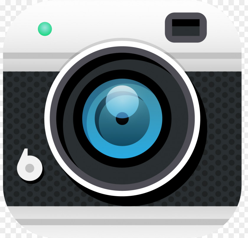 Cartoon Black Camera Application Software Digital SLR Photography Smartphone PNG