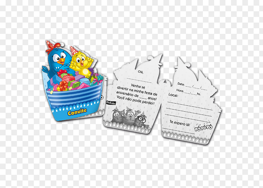 Chicken Galinha Pintadinha Paper Party Convite PNG