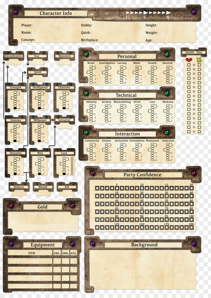 Dungeon Crawl Classics Book Email Printing Font PNG