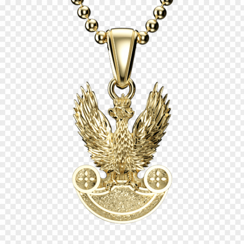 Gold Coat Of Arms Poland Military Eagle Silver PNG