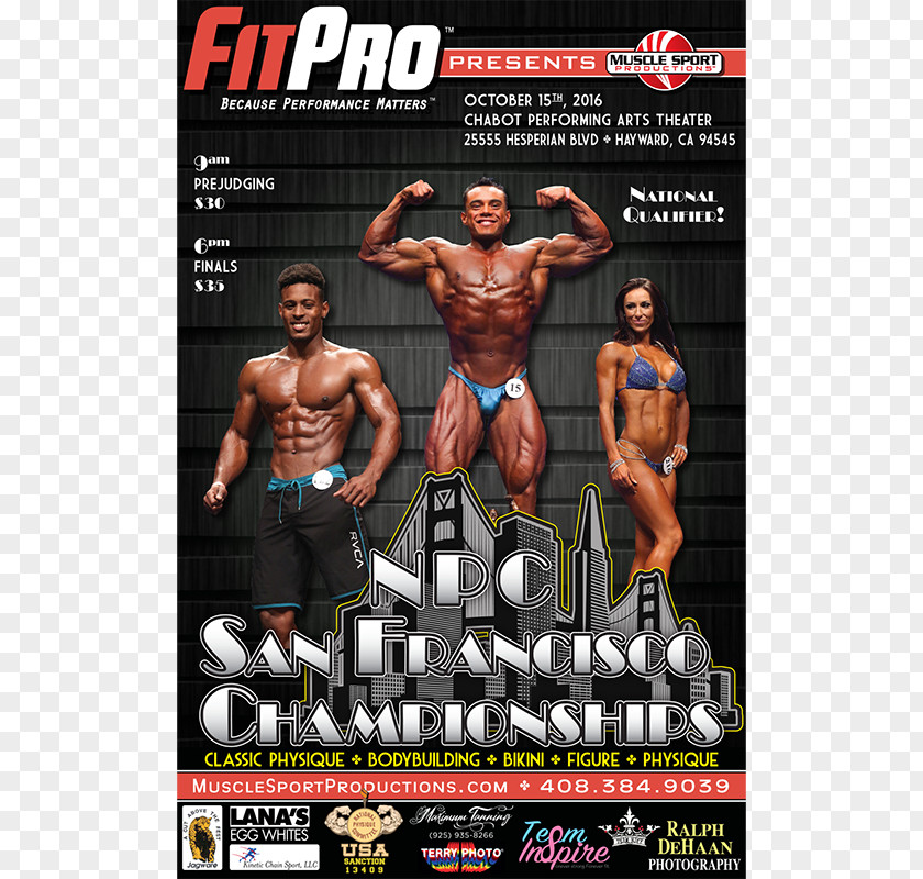 Large Billboards Poster Bodybuilding Sport Advertising PNG