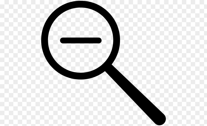 Magnifying Glass Photography Silhouette PNG