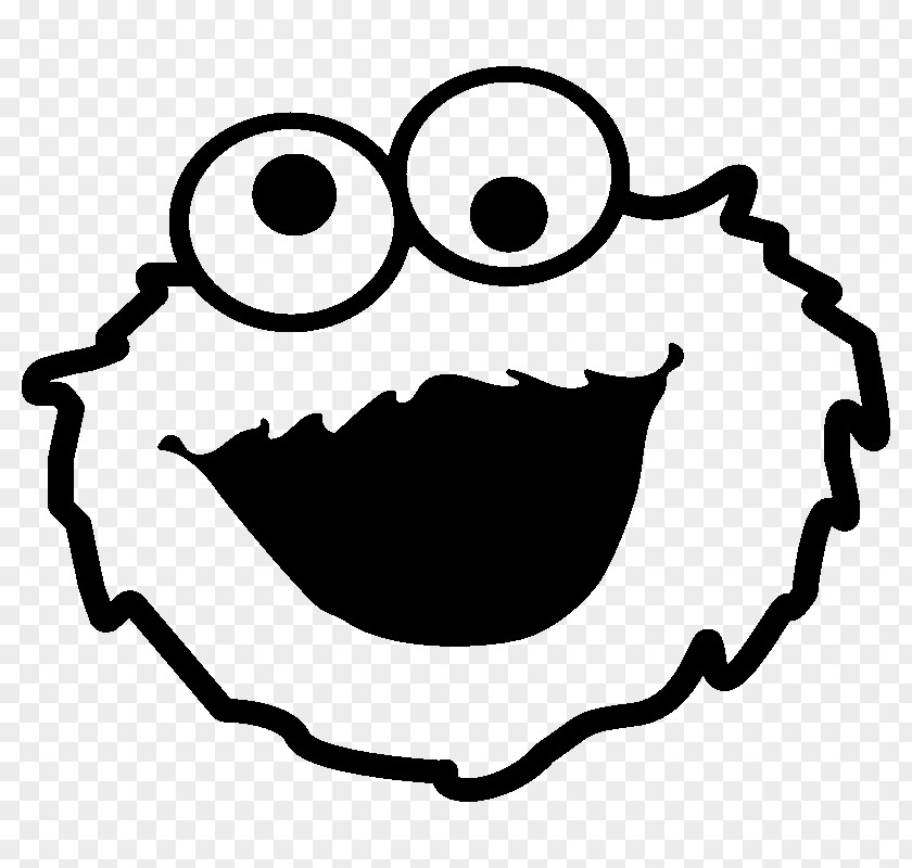Petit Monstre Cookie Monster Sticker Wall Decal Polyvinyl Chloride PNG