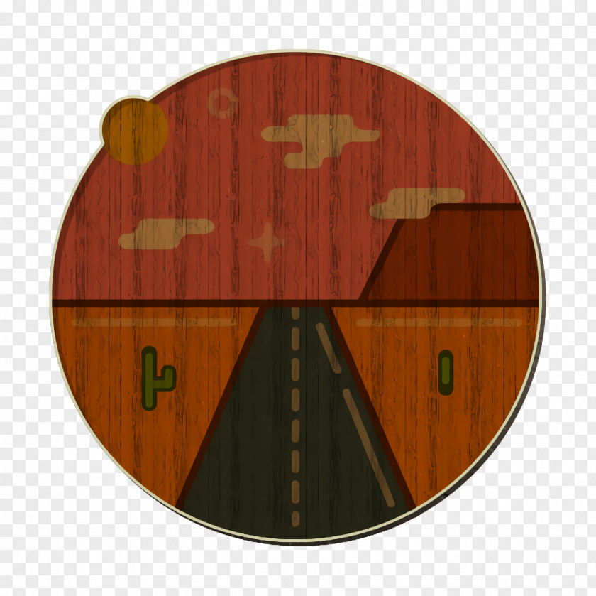 Plank Flag Desert Icon Highway Hot PNG