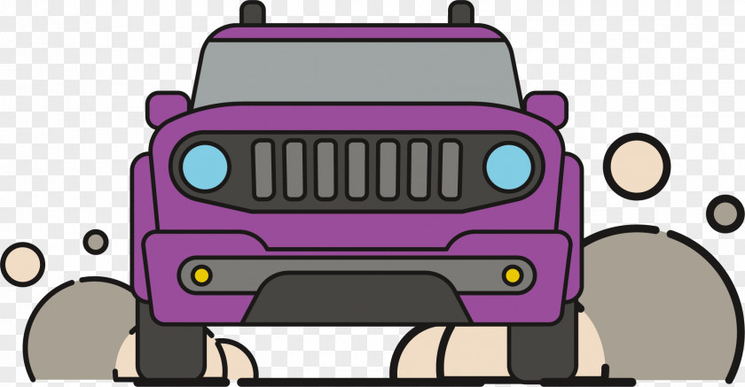 Purple Gallop Car Dust PNG