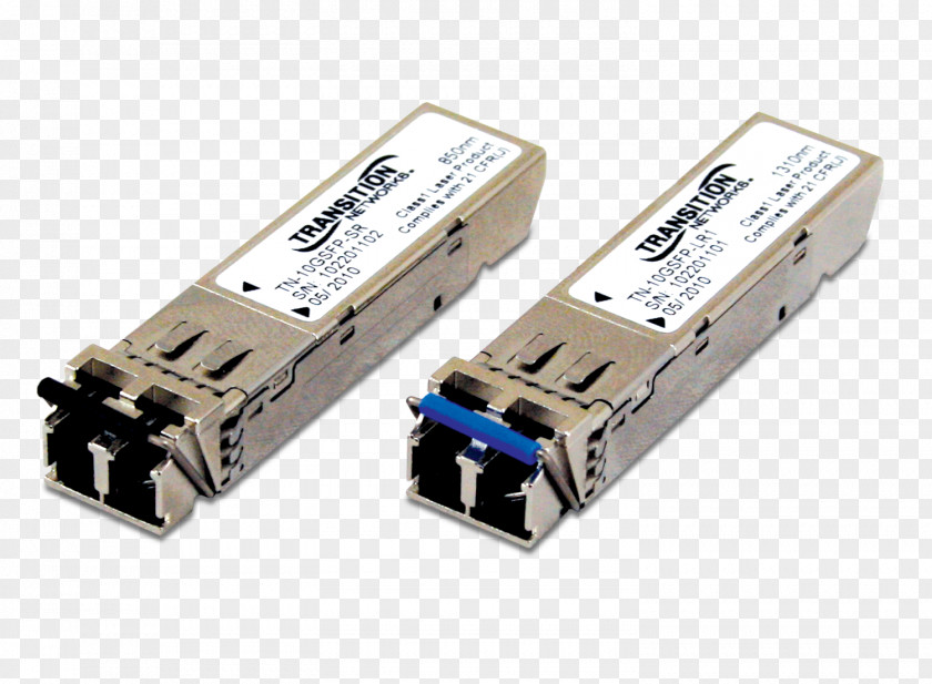 Small Form-factor Pluggable Transceiver Electrical Connector SFP+ Electronics Single-mode Optical Fiber PNG