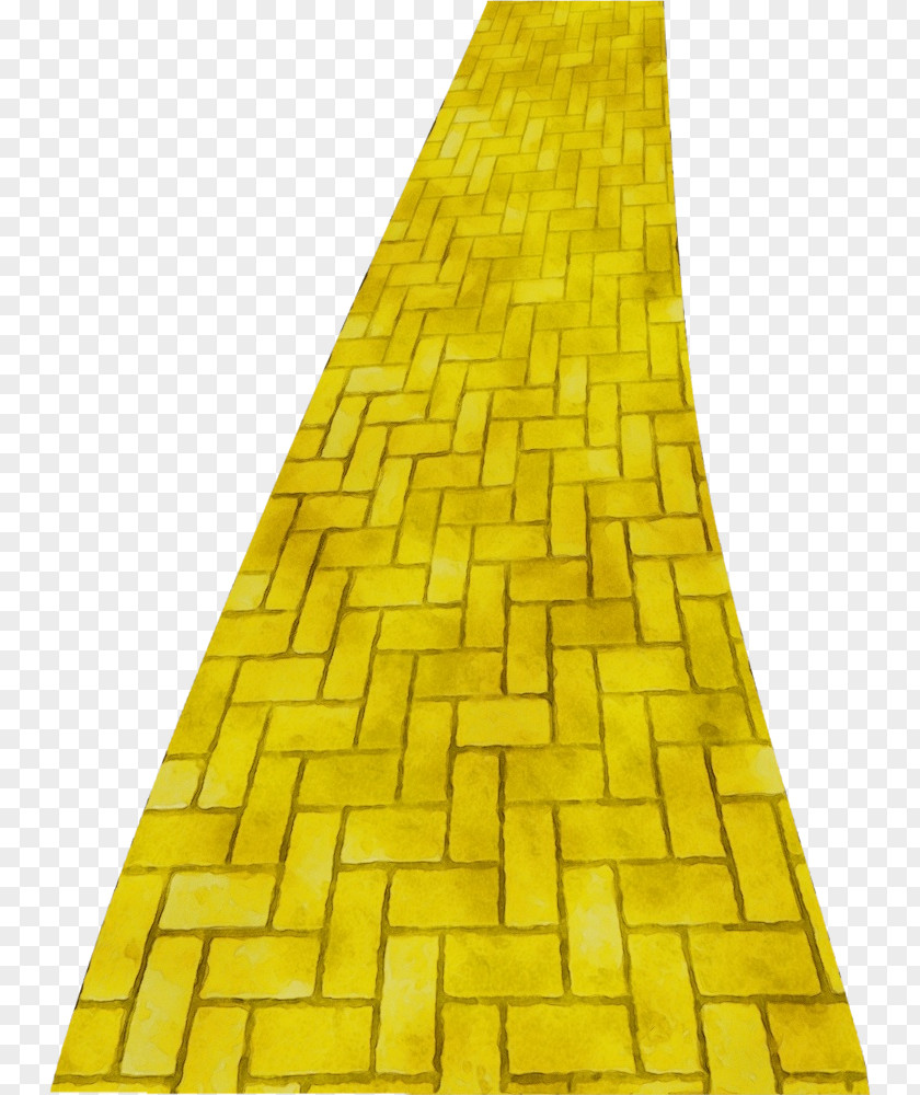 Triangle Yellow Pattern PNG