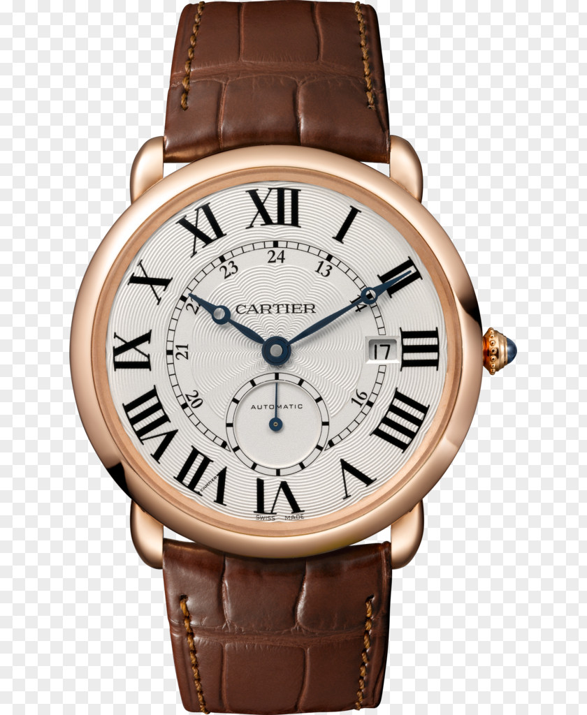 Watch Cartier Ronde Solo Strap Automatic PNG