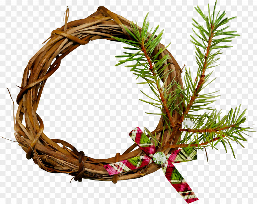 Wreath Twig Christmas Ornament Day PNG