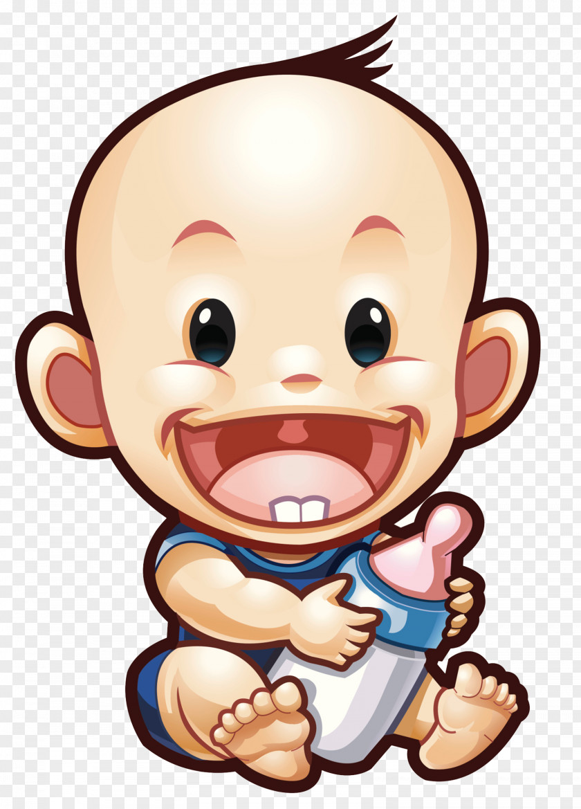 Baby Happy Expression Happiness January Illustration PNG
