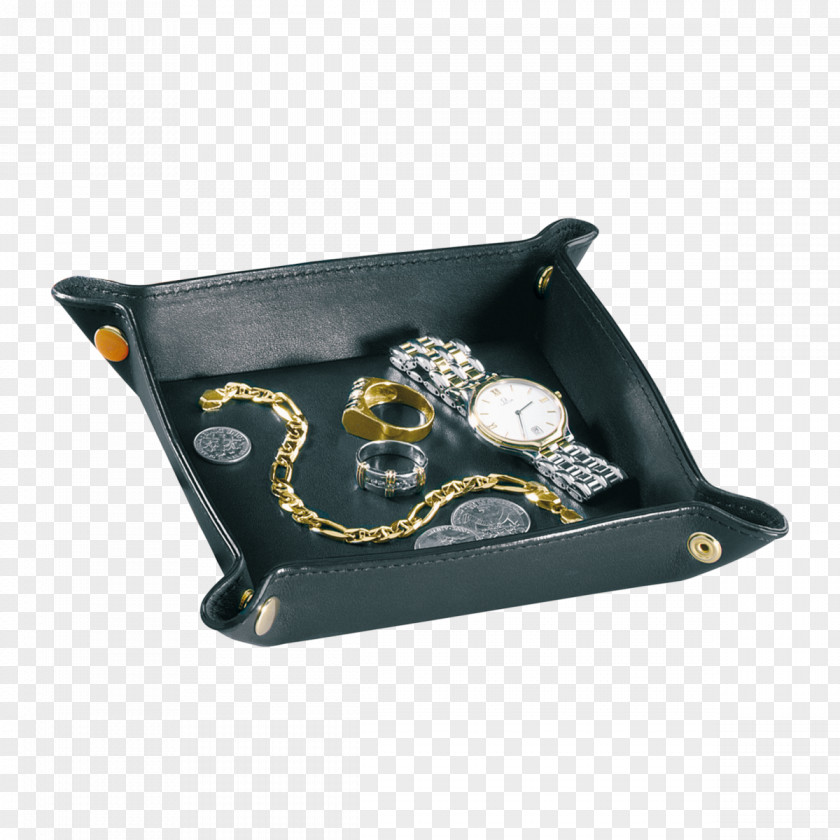 Box Artificial Leather Valet Tray PNG