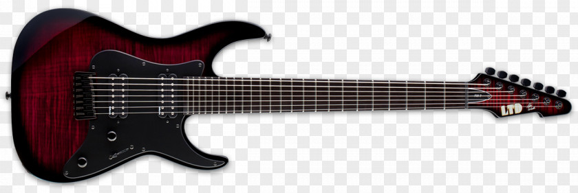 Electric Guitar ESP Guitars Eight-string Fingerboard PNG