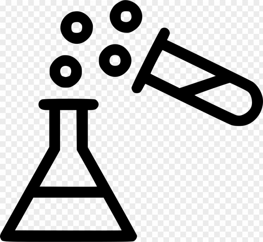 Laboratory Chemistry Flasks Chemical Reaction PNG