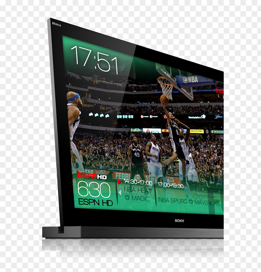 LED-backlit LCD Display Advertising Multimedia Video PNG