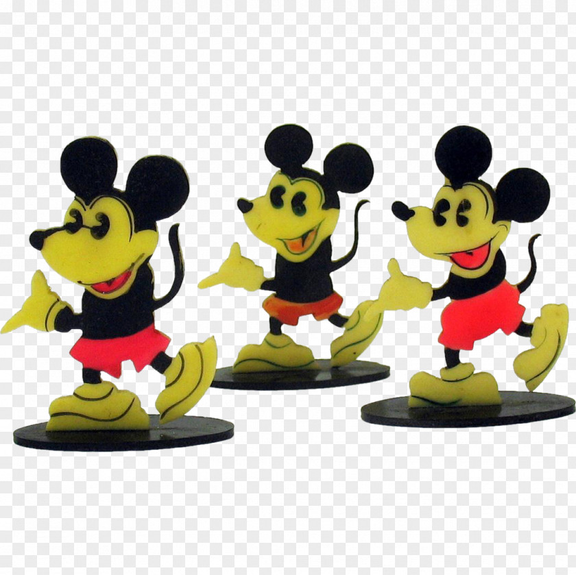 Mickey Mouse Figurine Cartoon Toy PNG