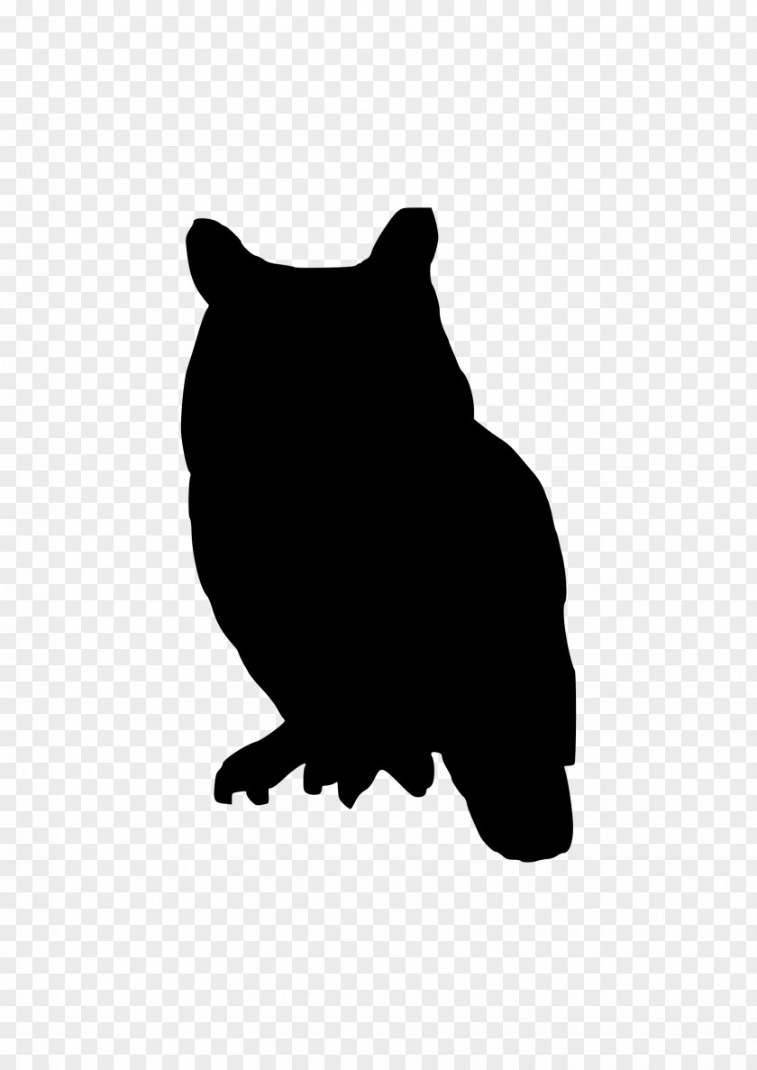 Owl Silhouette Clip Art PNG