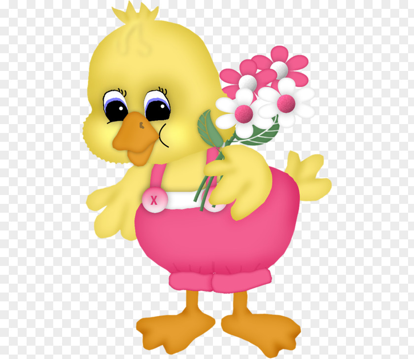 Easter Chick Chicken Cartoon Clip Art PNG