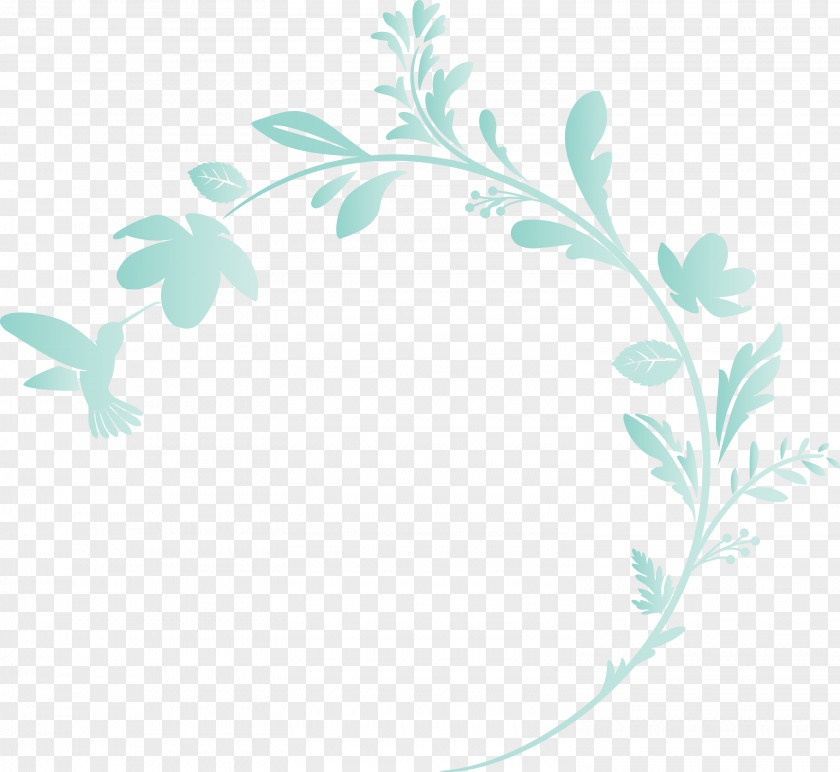 Flower Frame Floral Decoration PNG