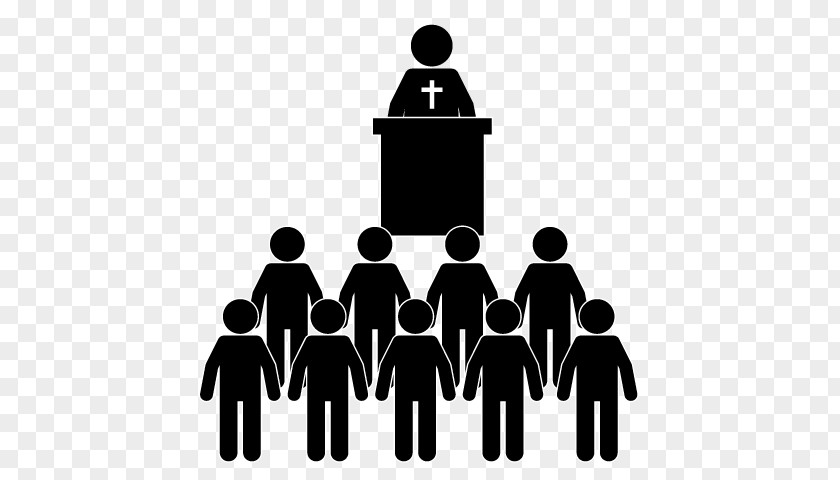 Funeral Pictogram Pastor Ceremony Ritual Christianity PNG