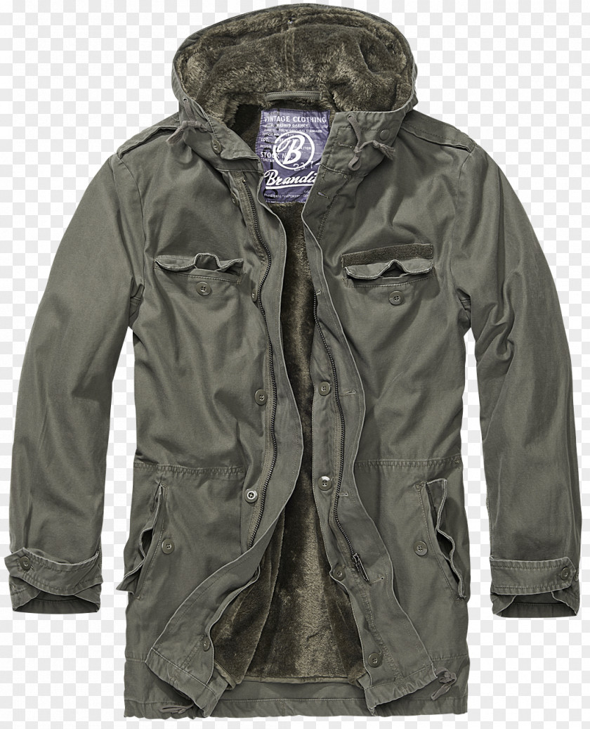 Jacket Parka M-1965 Field Coat Olive PNG