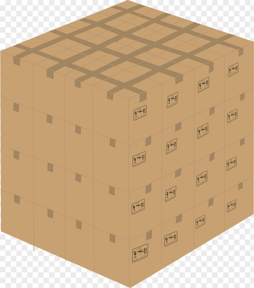 Box Mover Cardboard Clip Art PNG