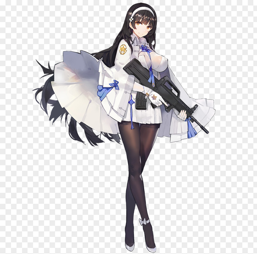 Girls' Frontline QBZ-95 Firearm Assault Rifle Automatic PNG rifle rifle, assault clipart PNG