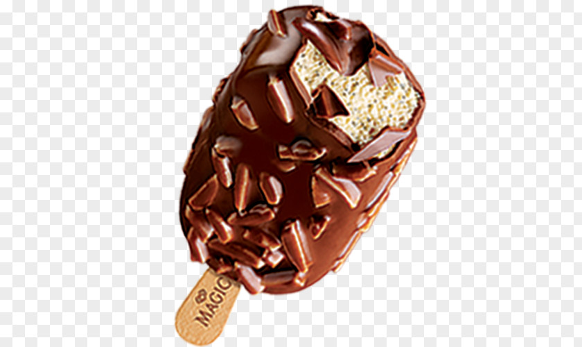 Ice Cream Chocolate Magnum Almond PNG