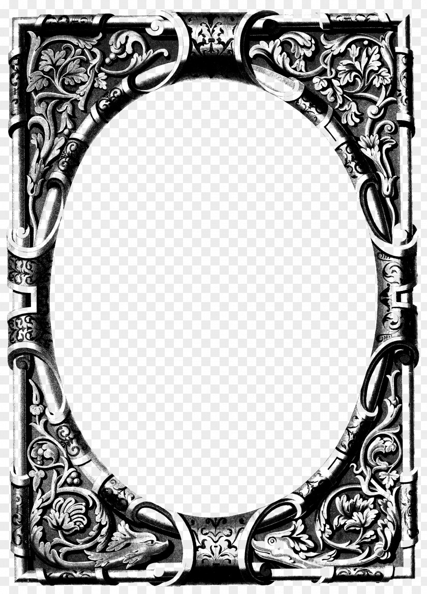 Ornate Borders And Frames Picture Ornament Clip Art PNG