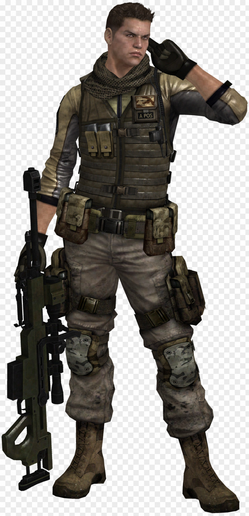 Pier Barry Burton Soldier Piers Nivans Resident Evil Raccoon City PNG