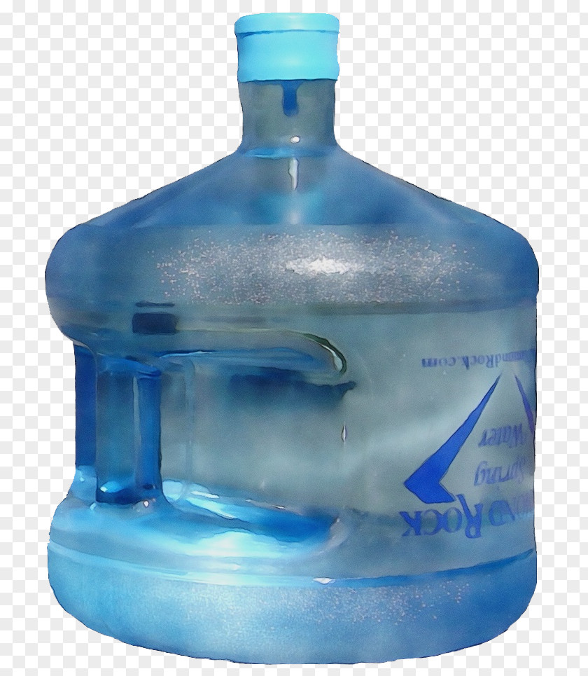 Plastic Bottle Liquid Watercolor PNG