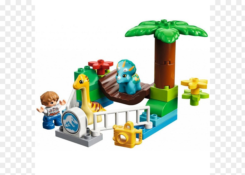Toy Gray Lego Duplo Jurassic World PNG