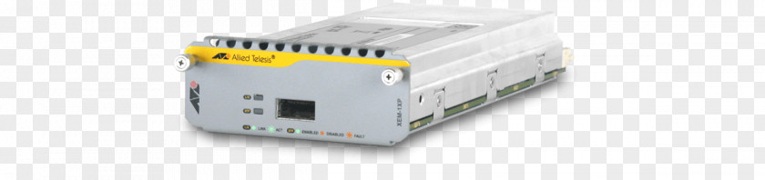 Allied Telesis 2 X 10Gigabit Sfp+ EXP Module Power Converters Computer Network Hardware PNG