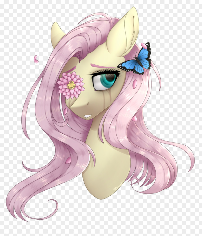 Cold Blooded Pony Fluttershy Drawing Horse Painting PNG