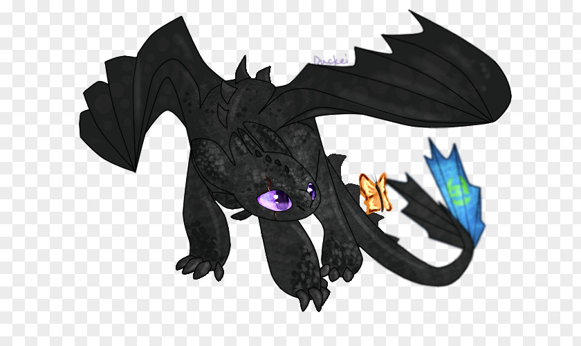 Night Fury Dragon PNG