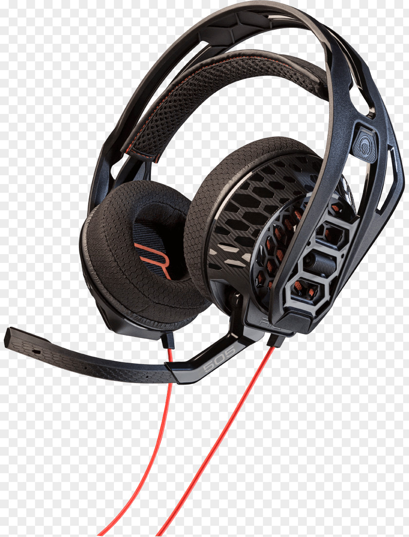 PC Gaming Headset Plantronics RIG 505 LAVA Video Games 515HD PNG