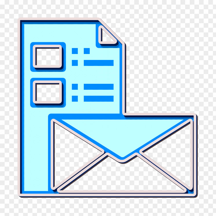 Digital Service Icon Email Newsletter PNG