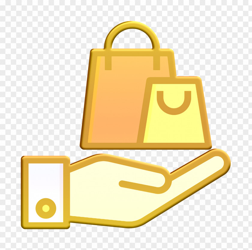 Hands And Gestures Icon Ecommerce Shopping Bag PNG
