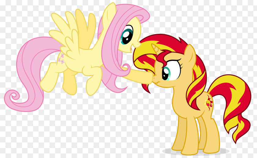 Sunset Flyer Pony Fluttershy Shimmer Pinkie Pie Rainbow Dash PNG