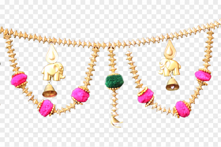 Toran Diwali Bead Jewellery Diya PNG