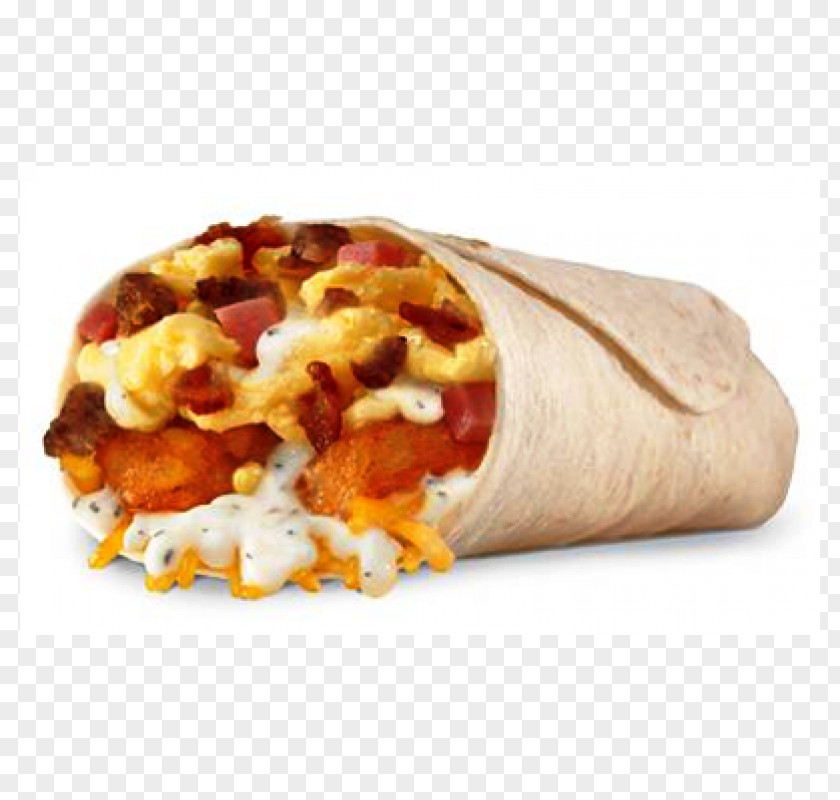 Bacon Breakfast Burrito Bacon, Egg And Cheese Sandwich PNG